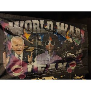 World War Lean Flag 3x5ft New